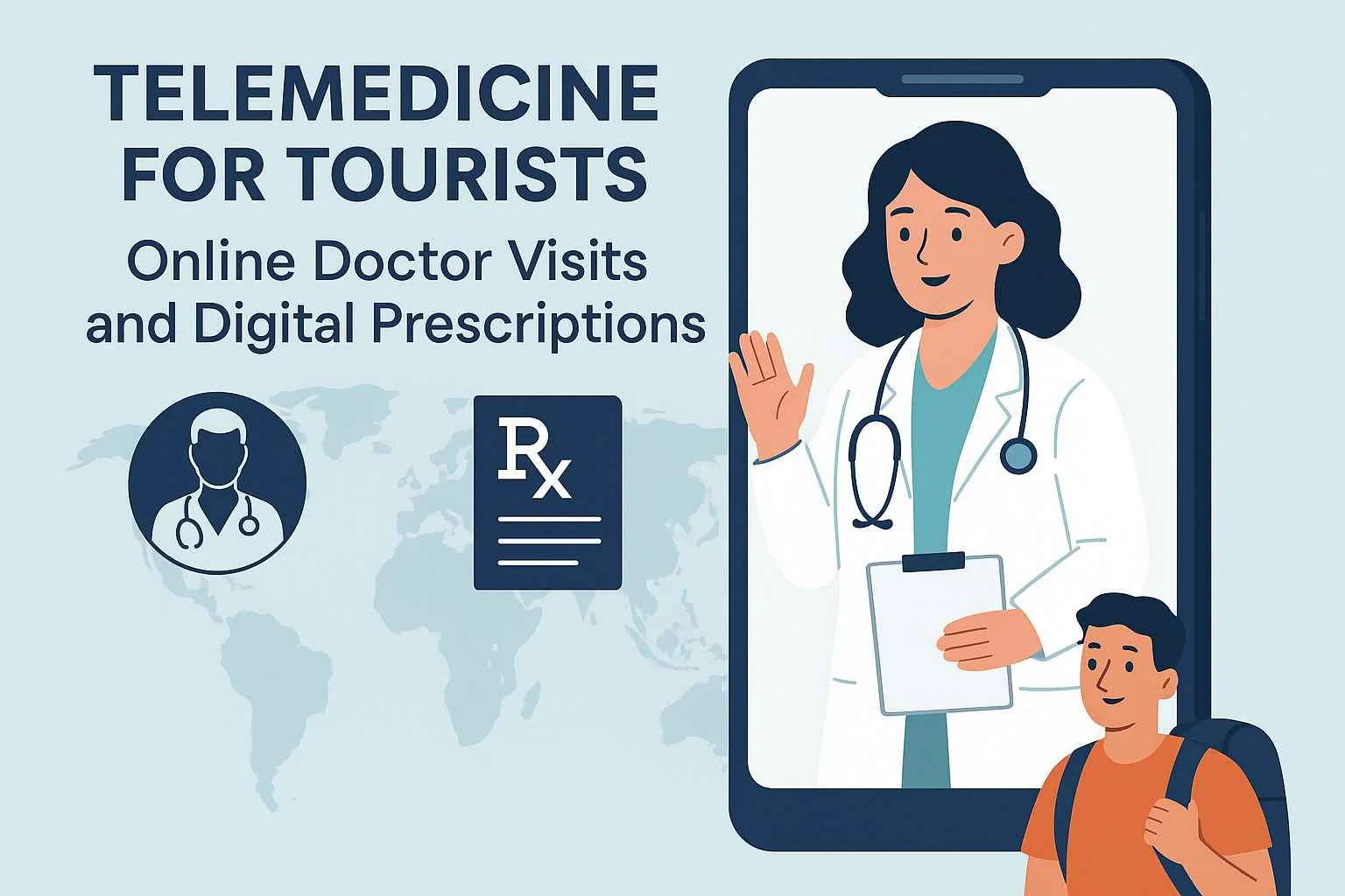 Telemedicine for Tourists: Online Doctor Visits and Digital Prescriptions with Doc On Call